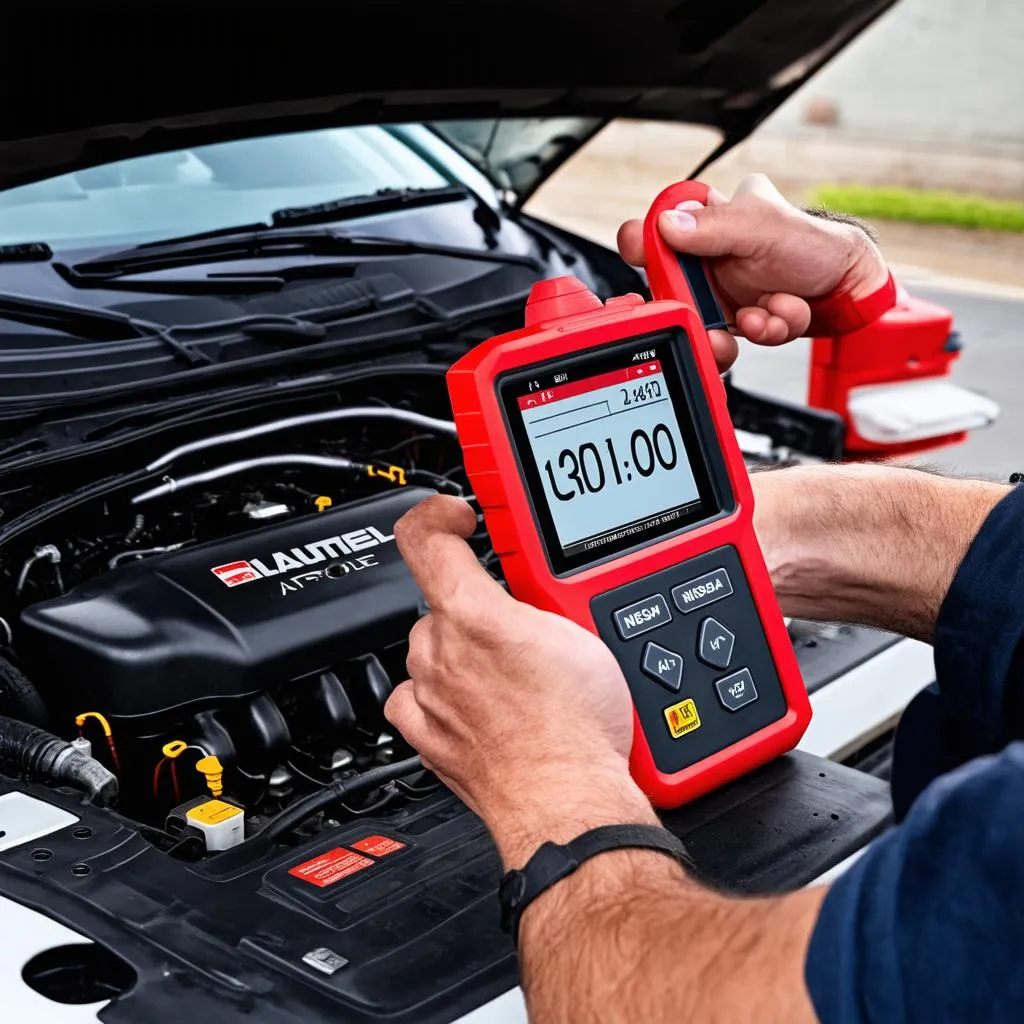 Nissan Timing Advance Autel Scanner