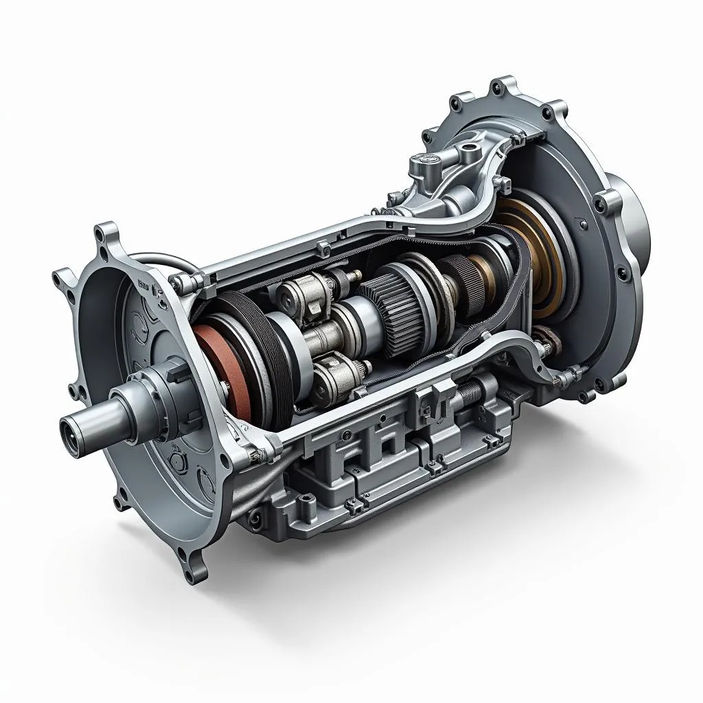 Nissan CVT Transmission Cutaway