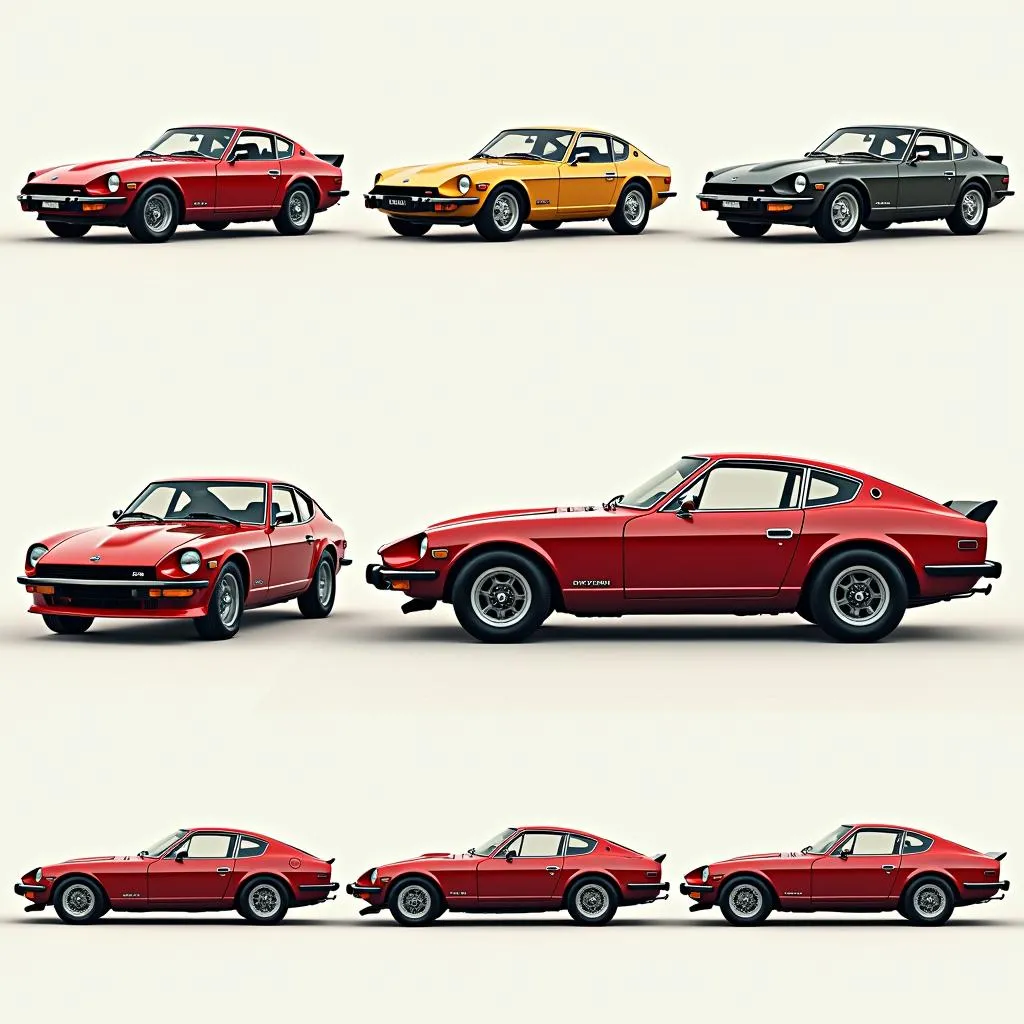 Evolution of the Nissan Z Car