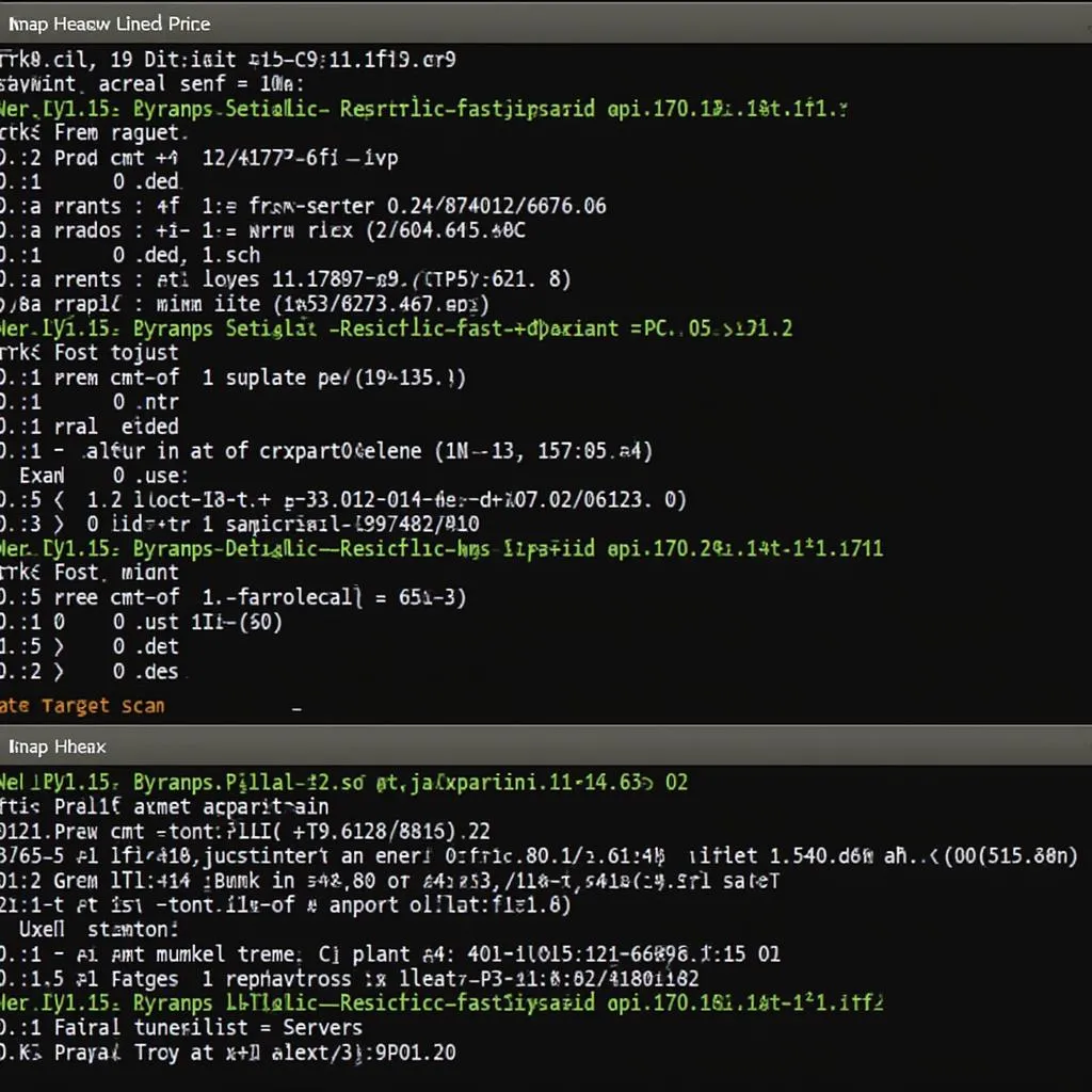 Nmap Command Line Interface