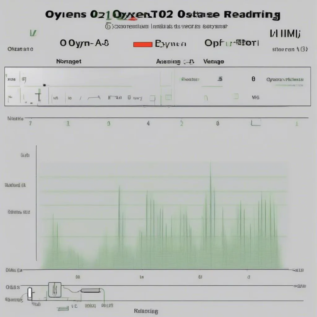 Oxygen sensor readings on a scan tool