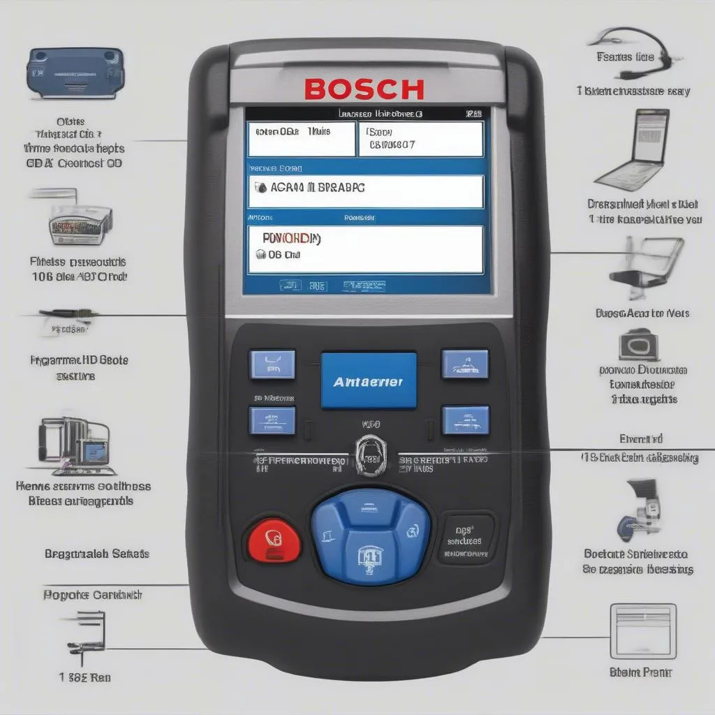 Bosch Scan Tools OBD 1050 Scanner Tool