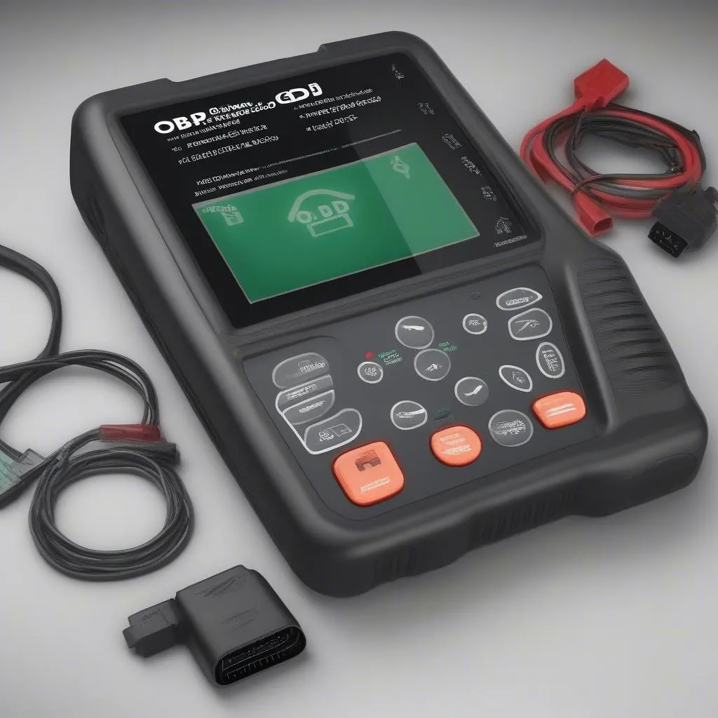 OBD II Scan Tool with ABS, Airbag, and SRS Code Reader