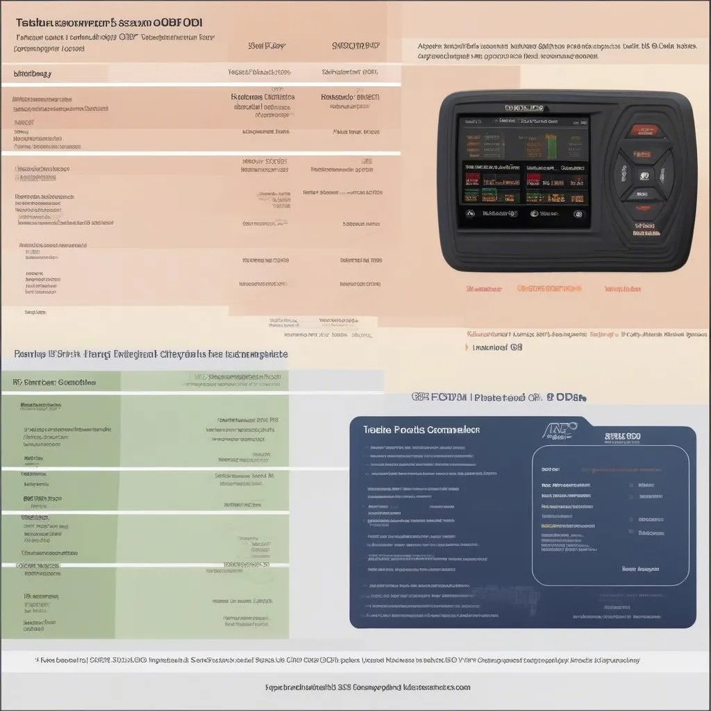 OBD scan tool comparison