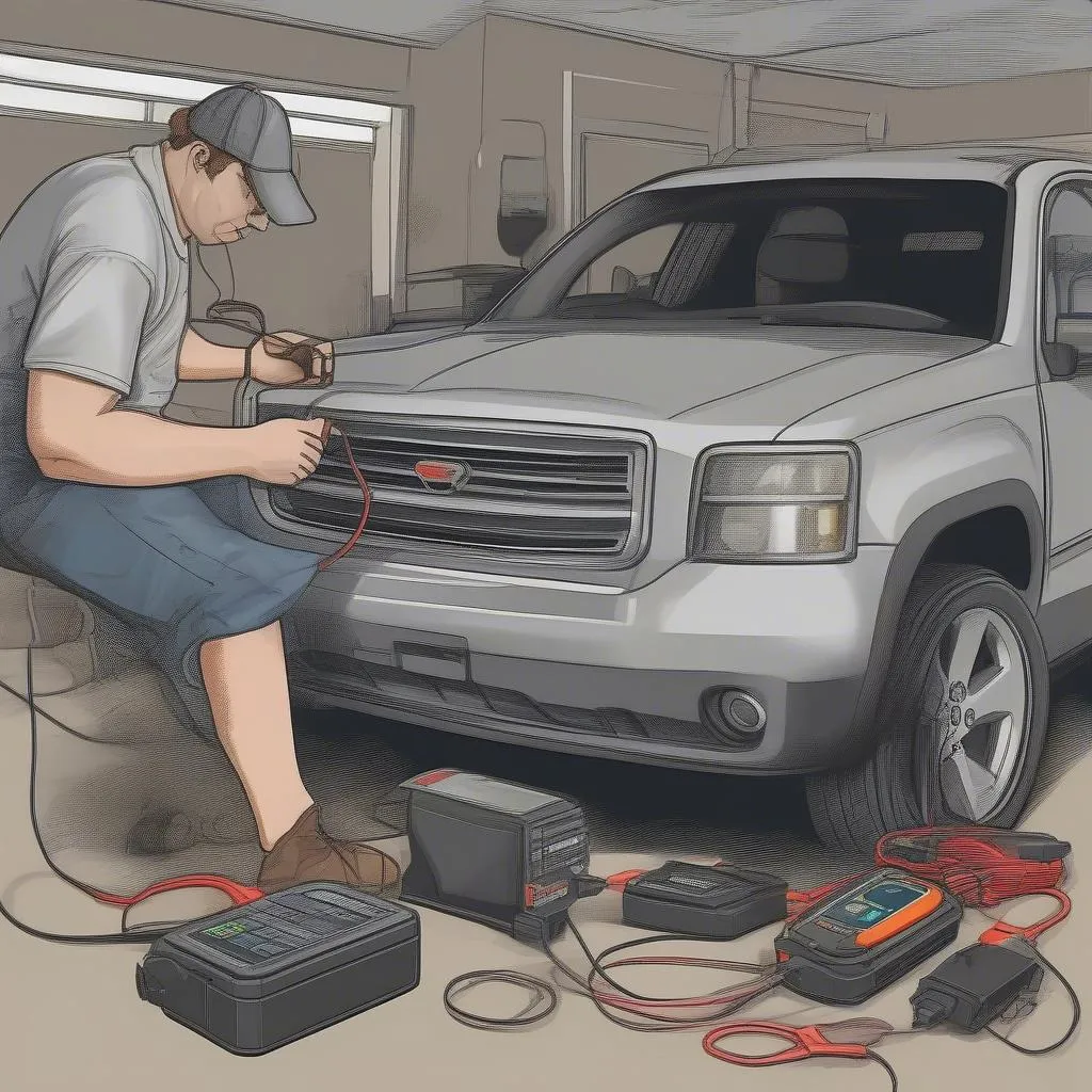 diy mechanic using obd scan tool