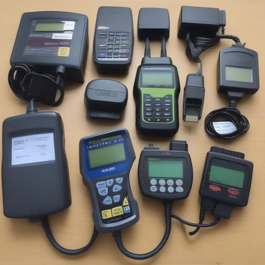 Different types of OBD scanners