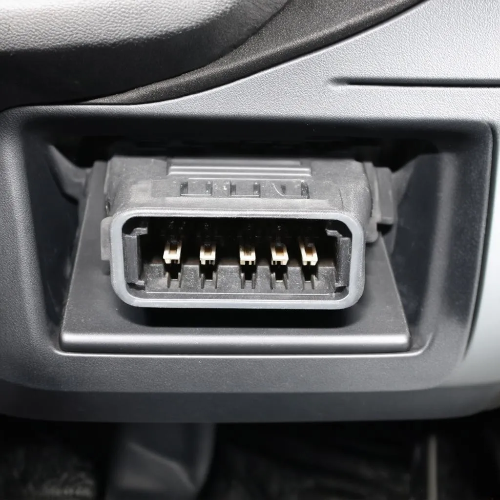 OBD2 Port on Acura MDX