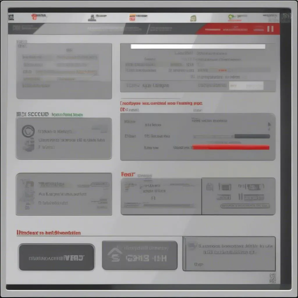 OBD2 Scanner Display Showing Engine Codes