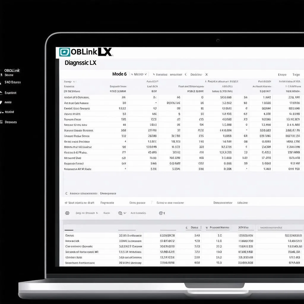 OBDLink LX Mode 6 Dashboard