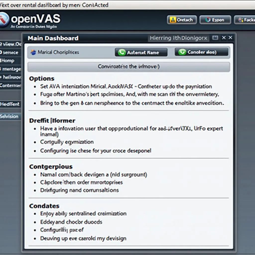 OpenVAS dashboard