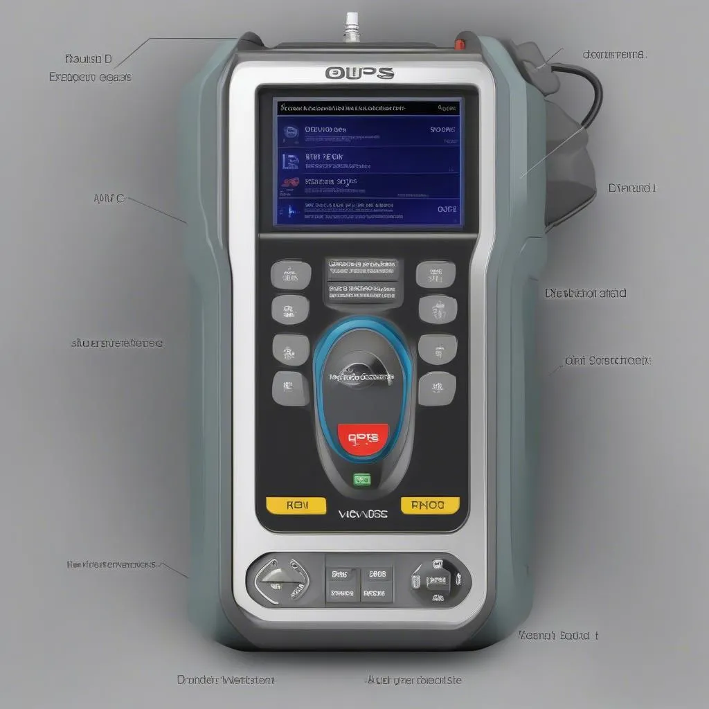 Opus IVS scan tool displaying diagnostic trouble codes