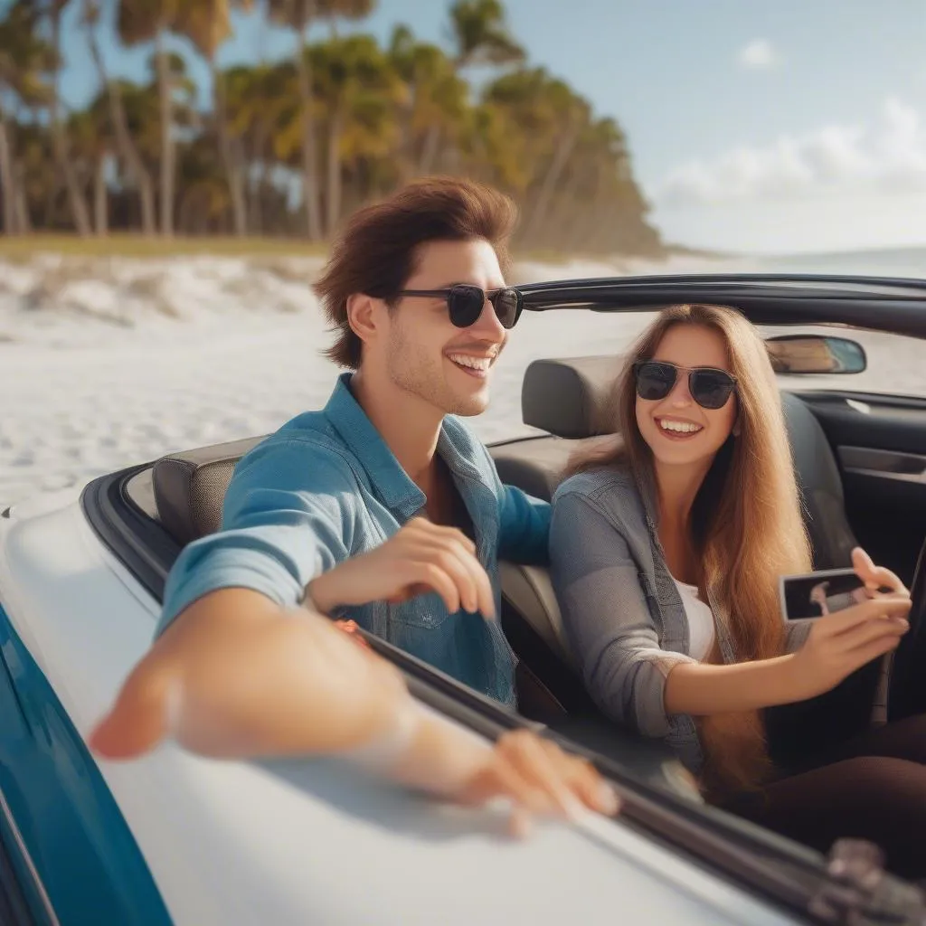 Orbitz car rental for a Florida beach vacation