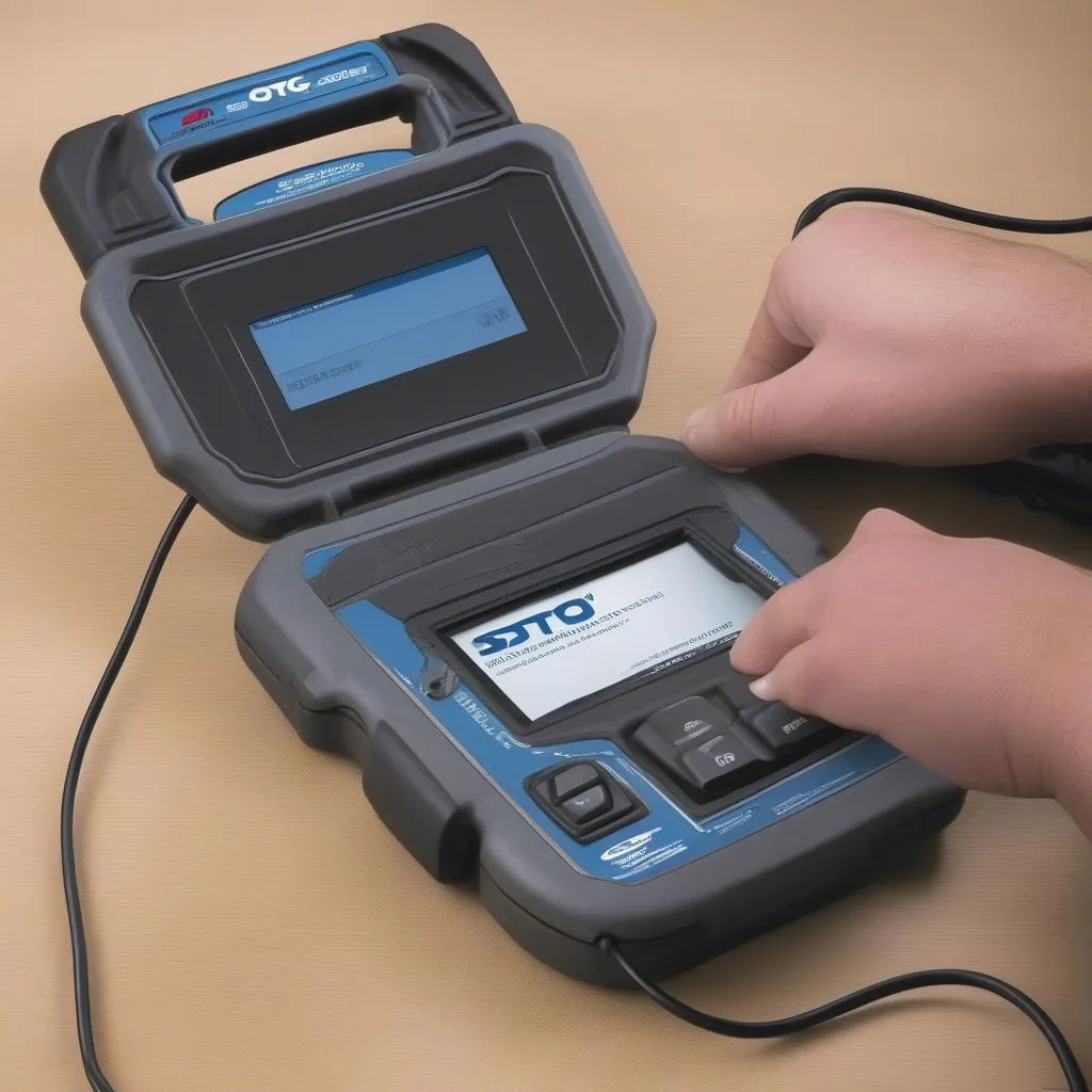 OTC 3109 Scan Tool Usage Instructions