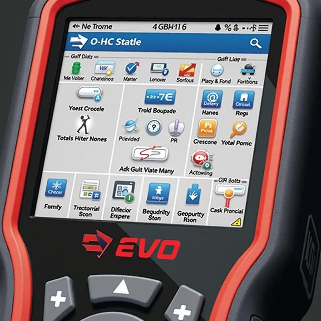 OTC EVO Scan Tool Interface