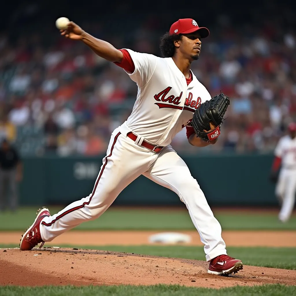 Pedro Martinez pitching form