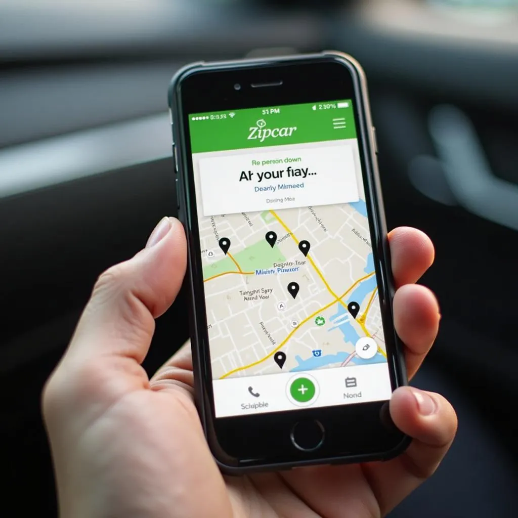 Using the Zipcar App