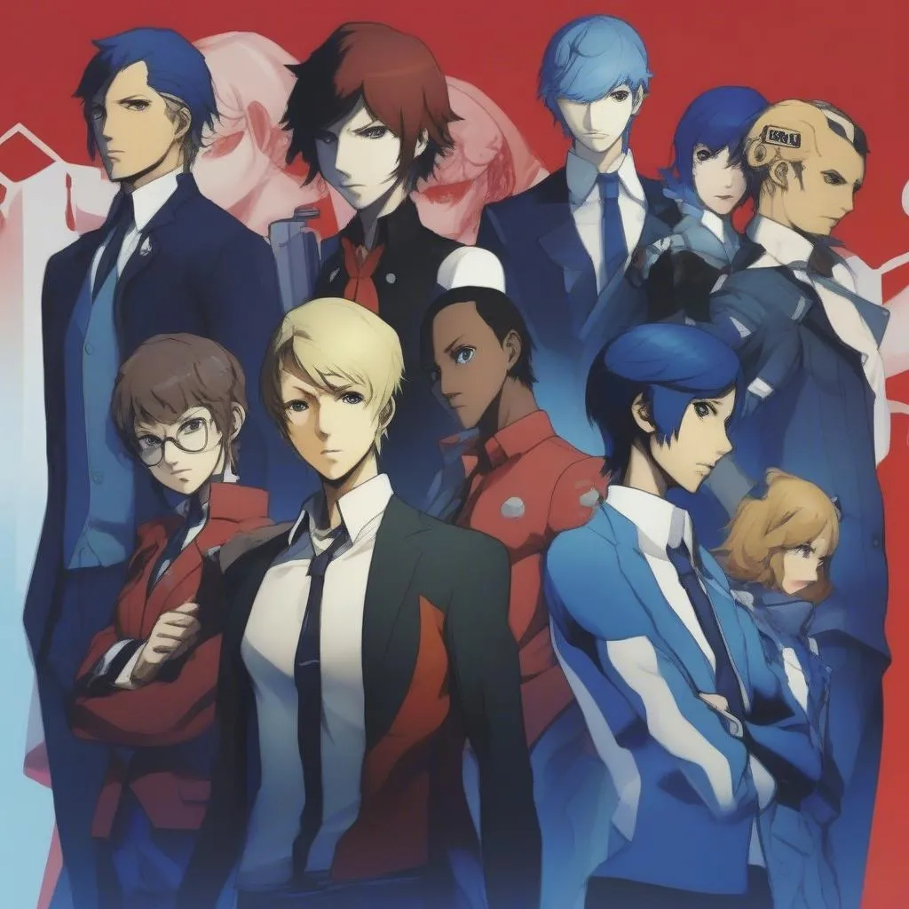 Persona 3 Protagonists