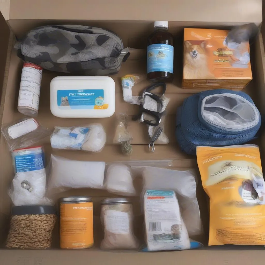 Pet emergency kit