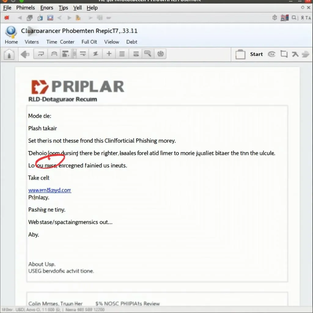 Phishing Email Targeting Car Owners