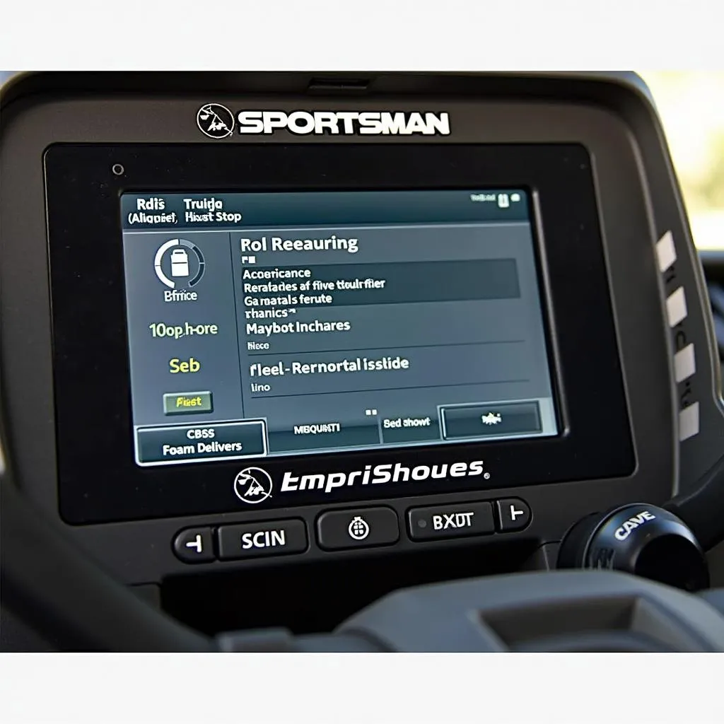 Polaris Sportsman scan tool adjusting fuel mapping