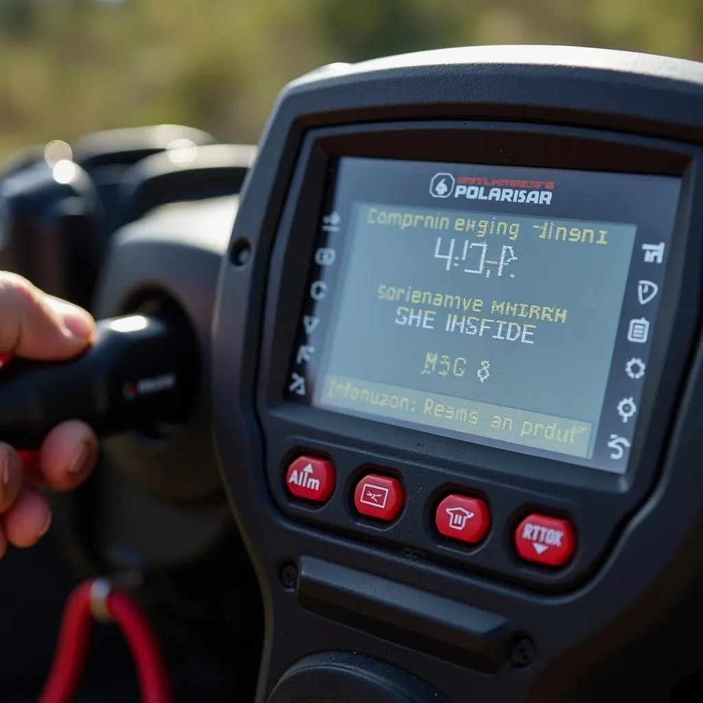 Polaris Sportsman scan tool diagnosing engine problems