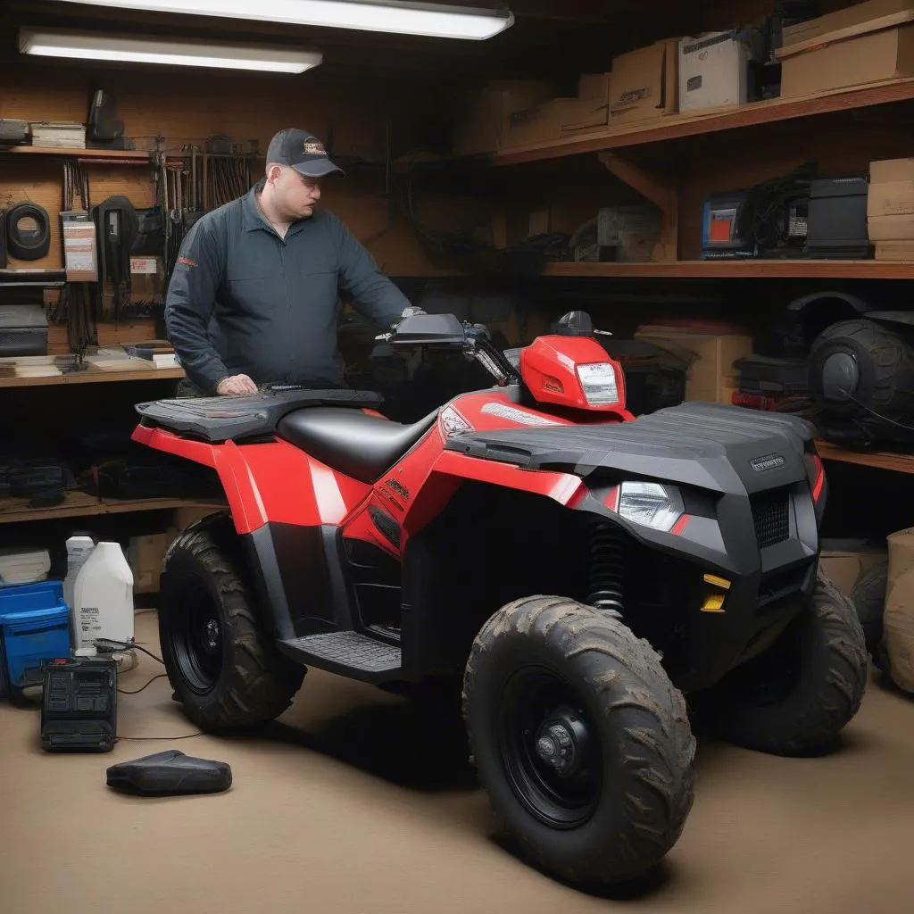 Polaris Sportsman Scan Tool Repair