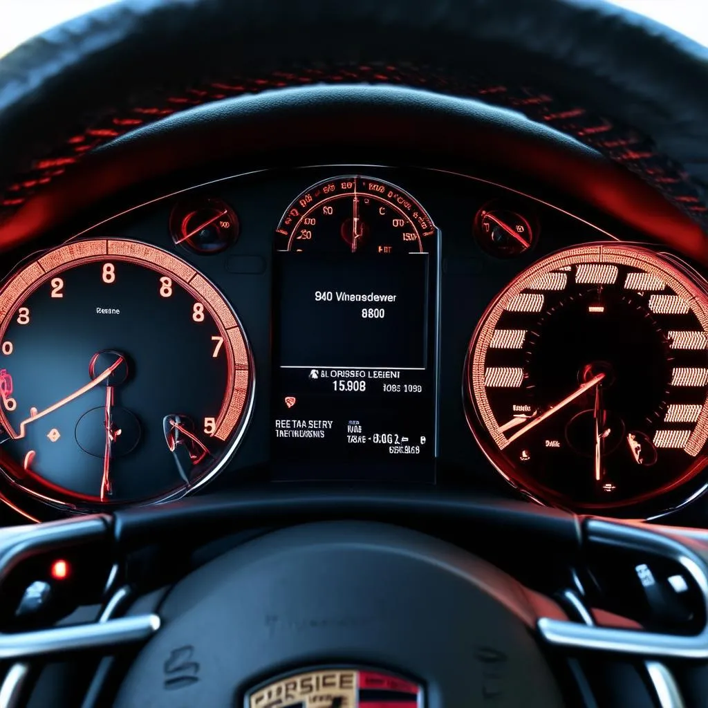 Porsche Dashboard Warning Lights