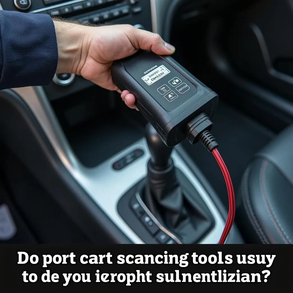 Port scanning analogy with car diagnostics