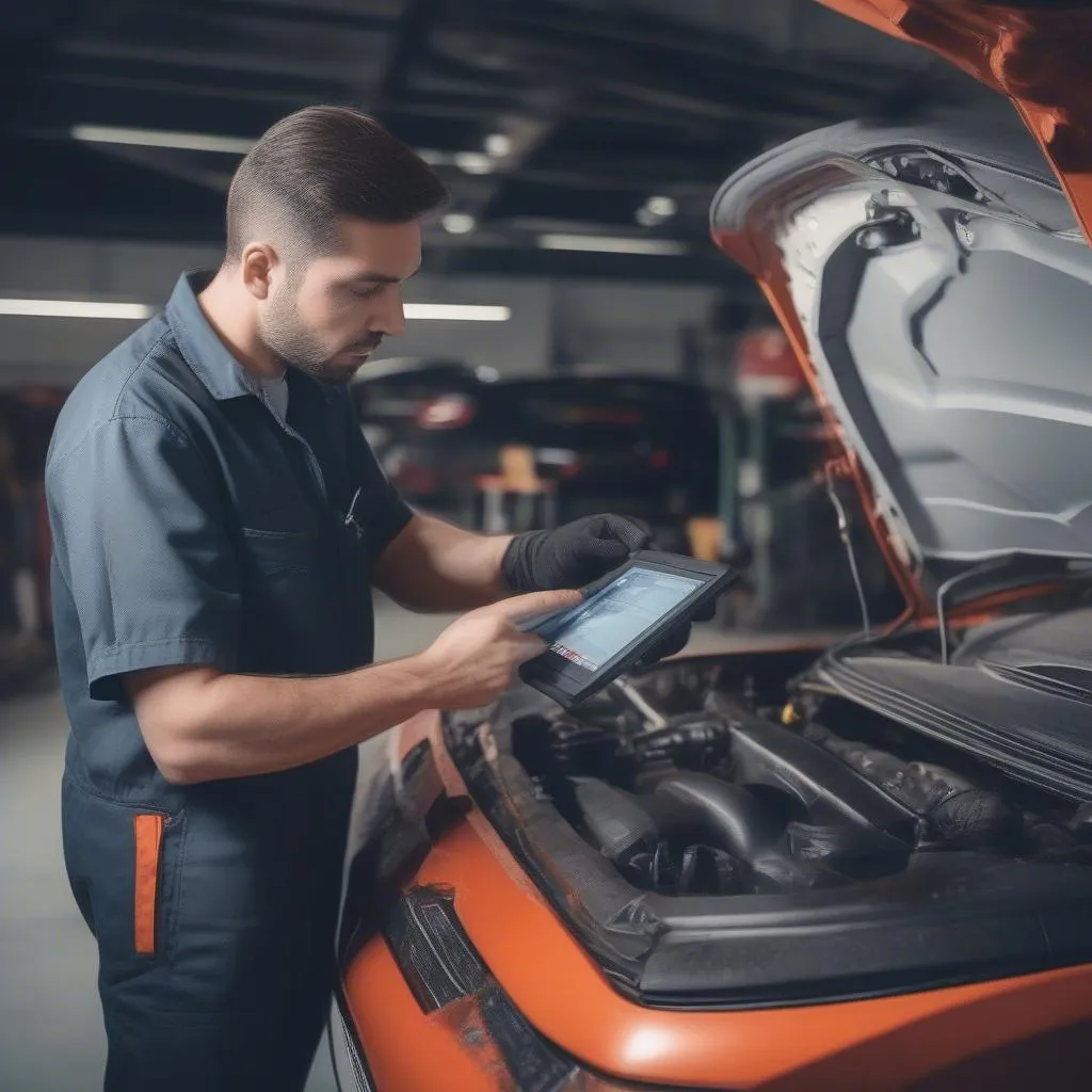 Port scanning tools used for car diagnostics