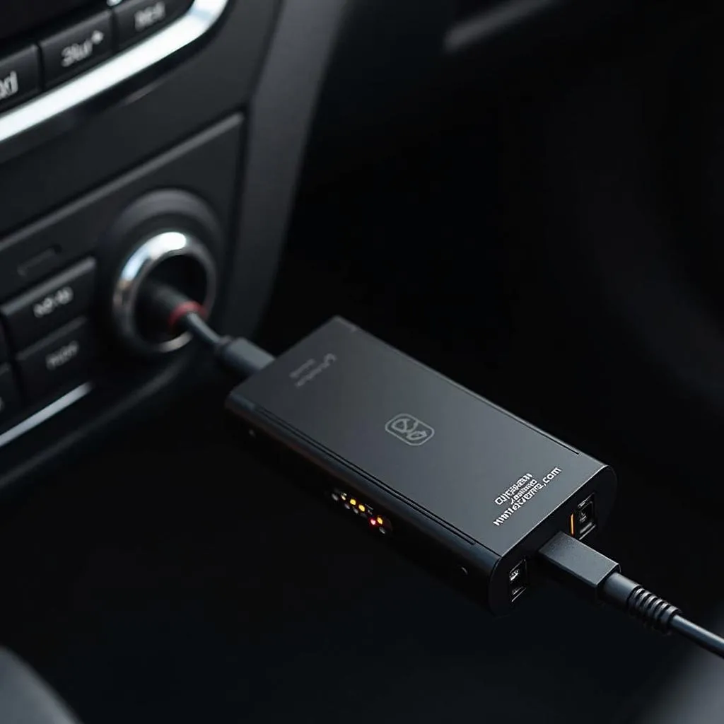 Portable Headphone Amp/DAC connected to a Car Audio System