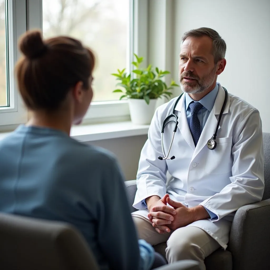 Doctor Consulting Patient