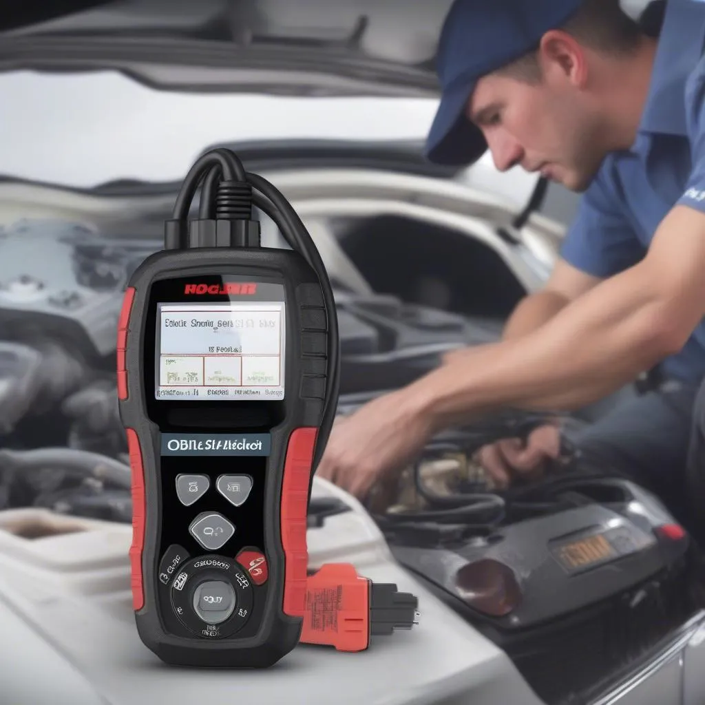 Professional OBDII scan tool with ABS