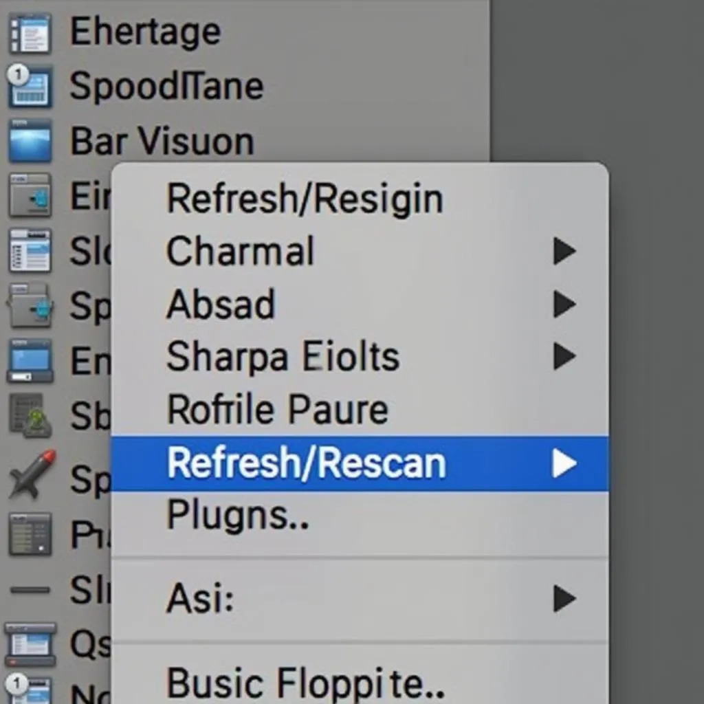 Pro Tools Plugin Menu