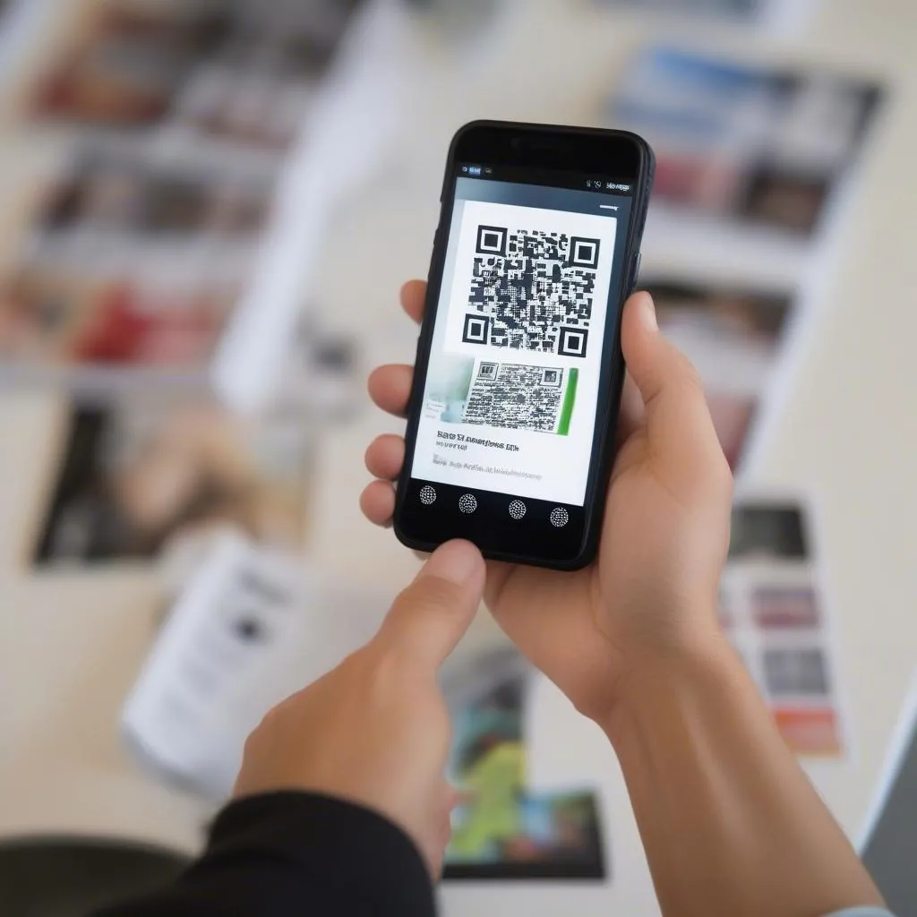 Smartphone QR Code Reader