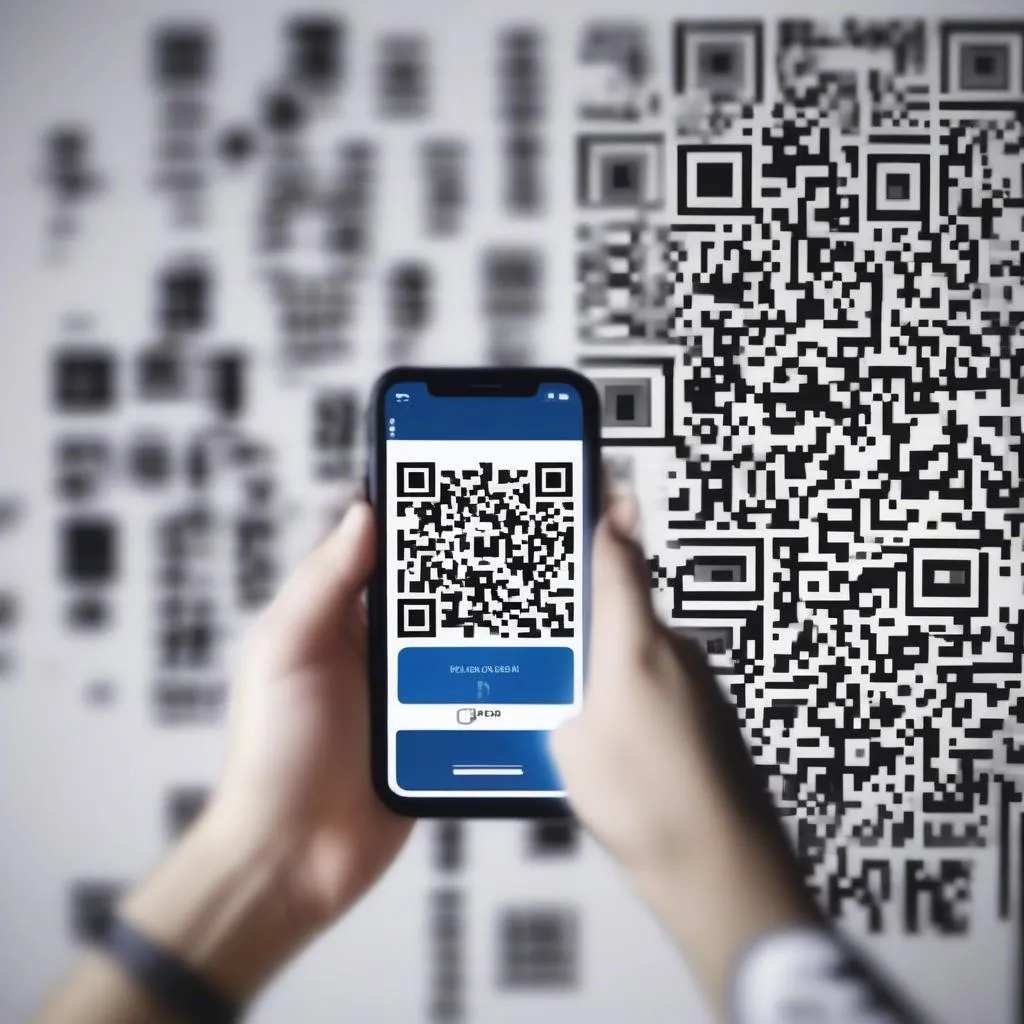 QR code social media