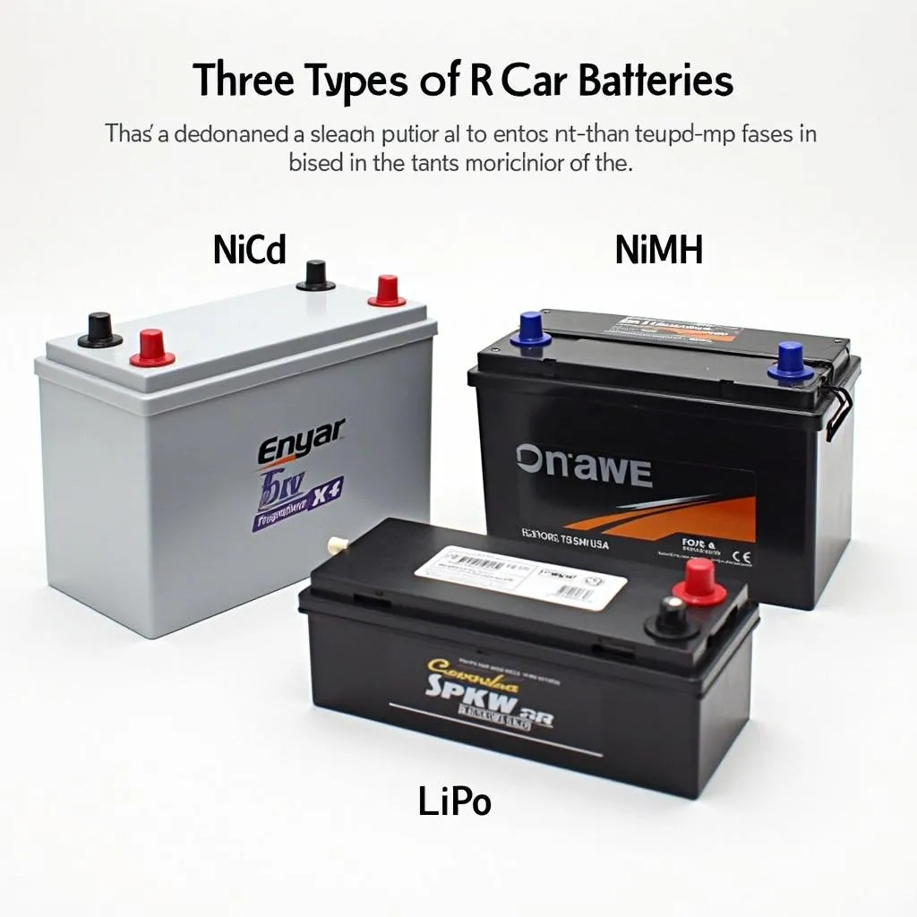 Types of RC Car Batteries