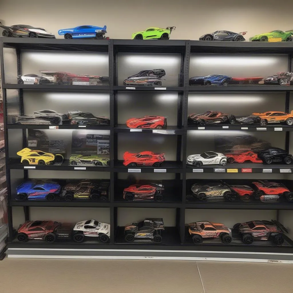 RC Car Shop with Variety of Options