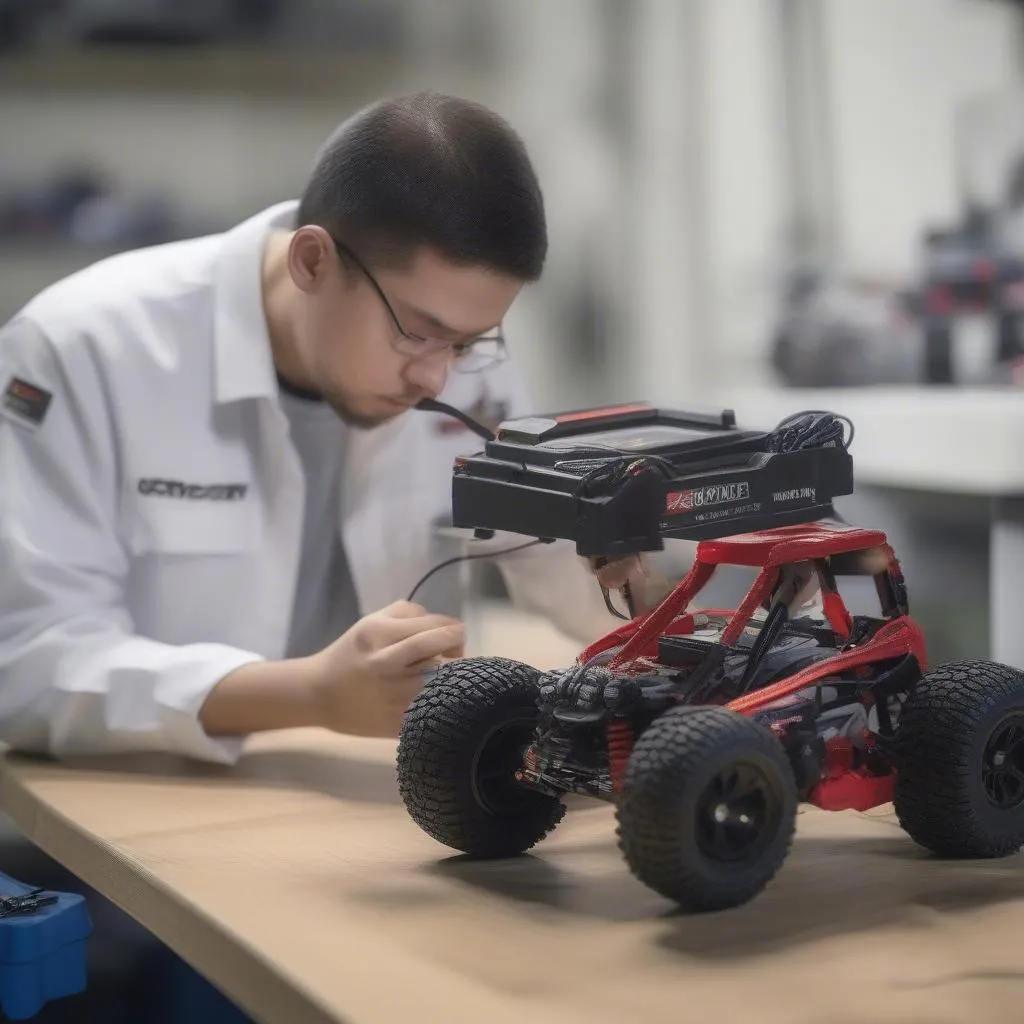 RC car maintenance