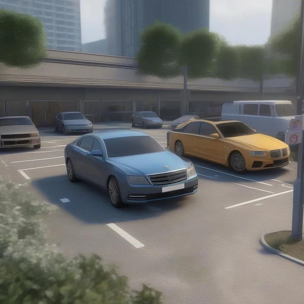 Realistic car parking games: Test your driving skills