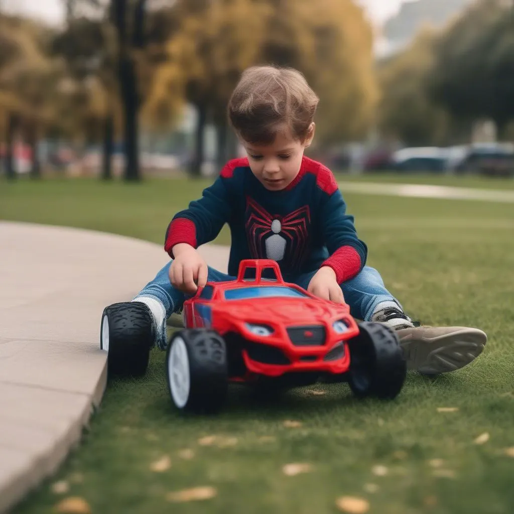 Remote Control Car Spiderman