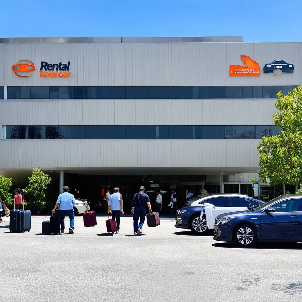 Rental Car Center at Phoenix Sky Harbor Airport