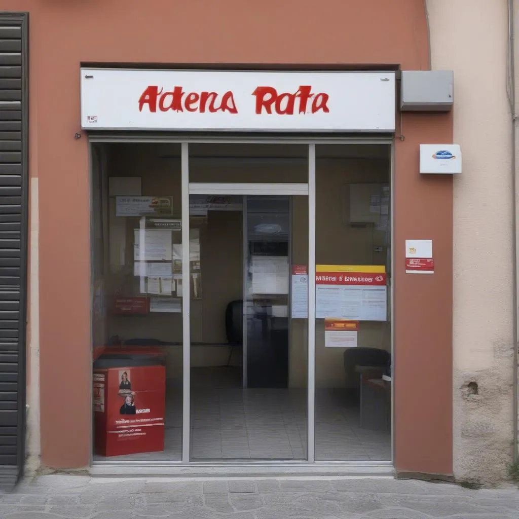 Car Rental Office in Italy