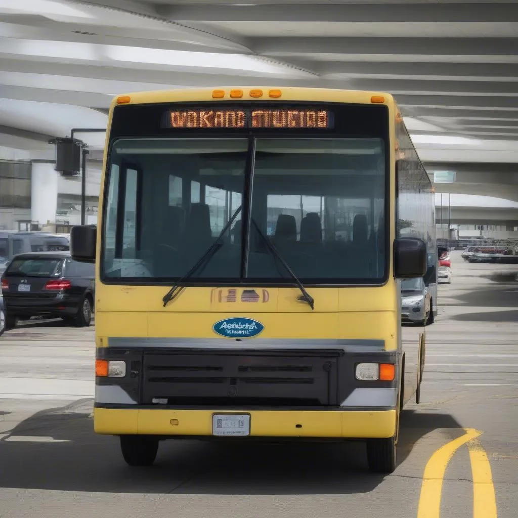 Rental Car Shuttle at Oak Airport