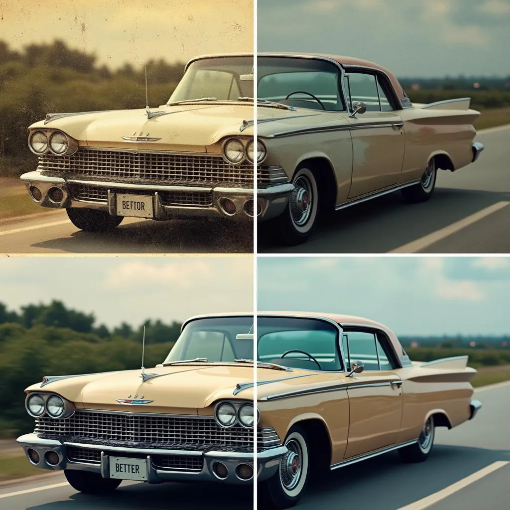 Restoring a Faded Car Photo in Photoshop