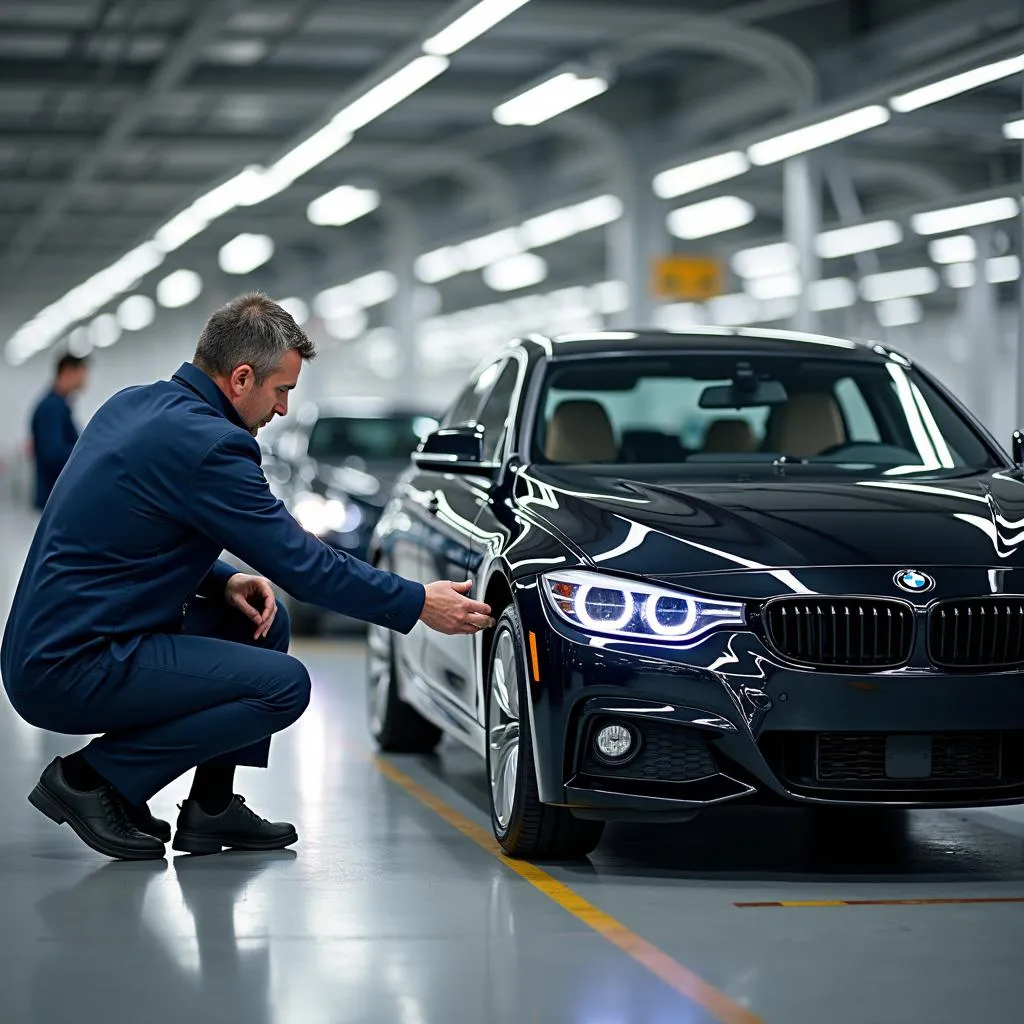 Ricart Used Car Factory Inspection Bay