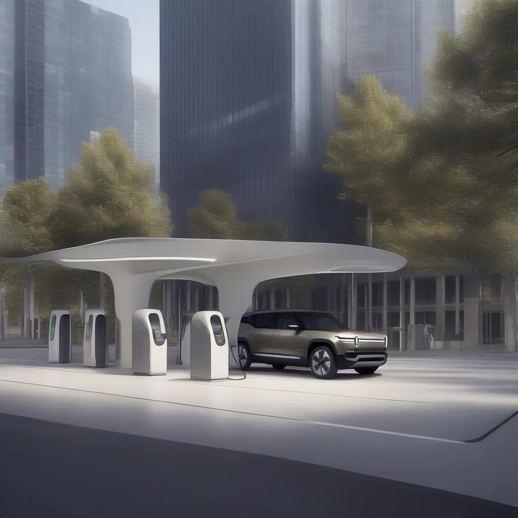 Rivian Charging Station