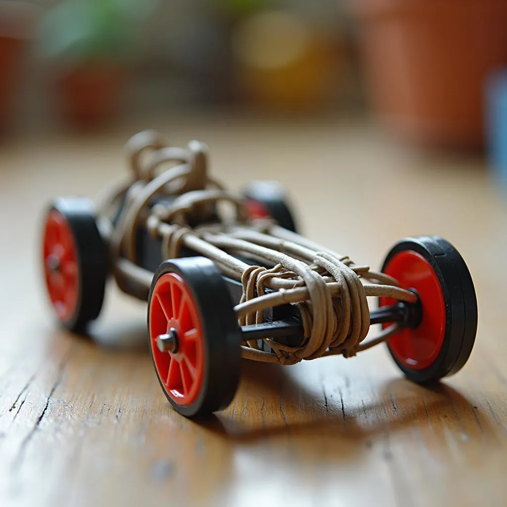 Rubber Band Car Design