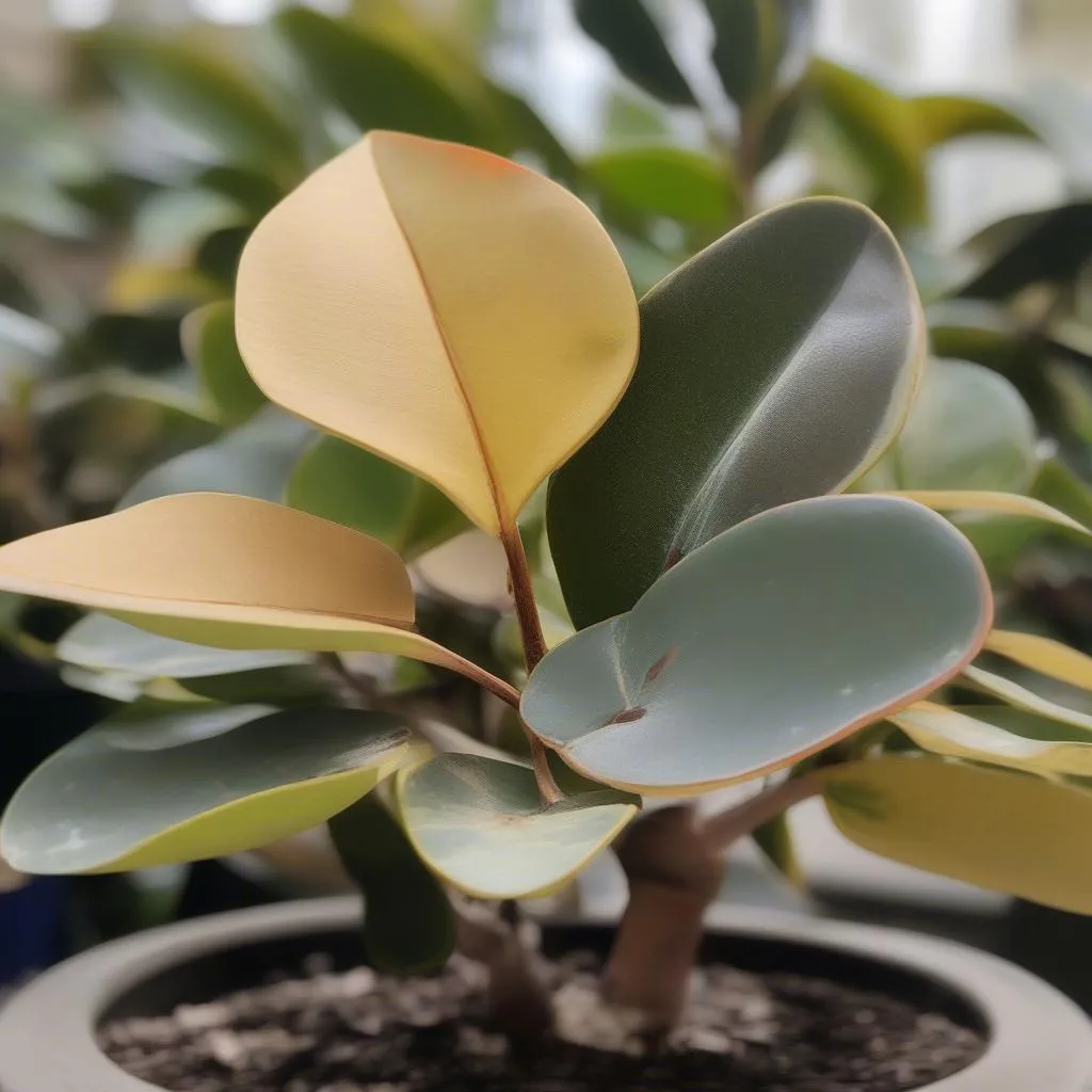 Common rubber plant problems