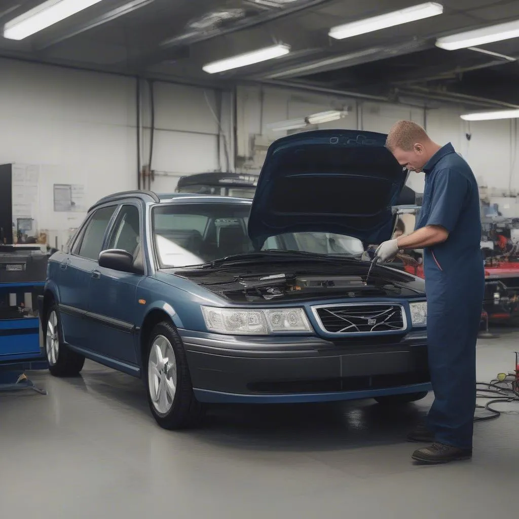 Saab GM Tech 2 scan tool for diagnosing and repairing Saab vehicles