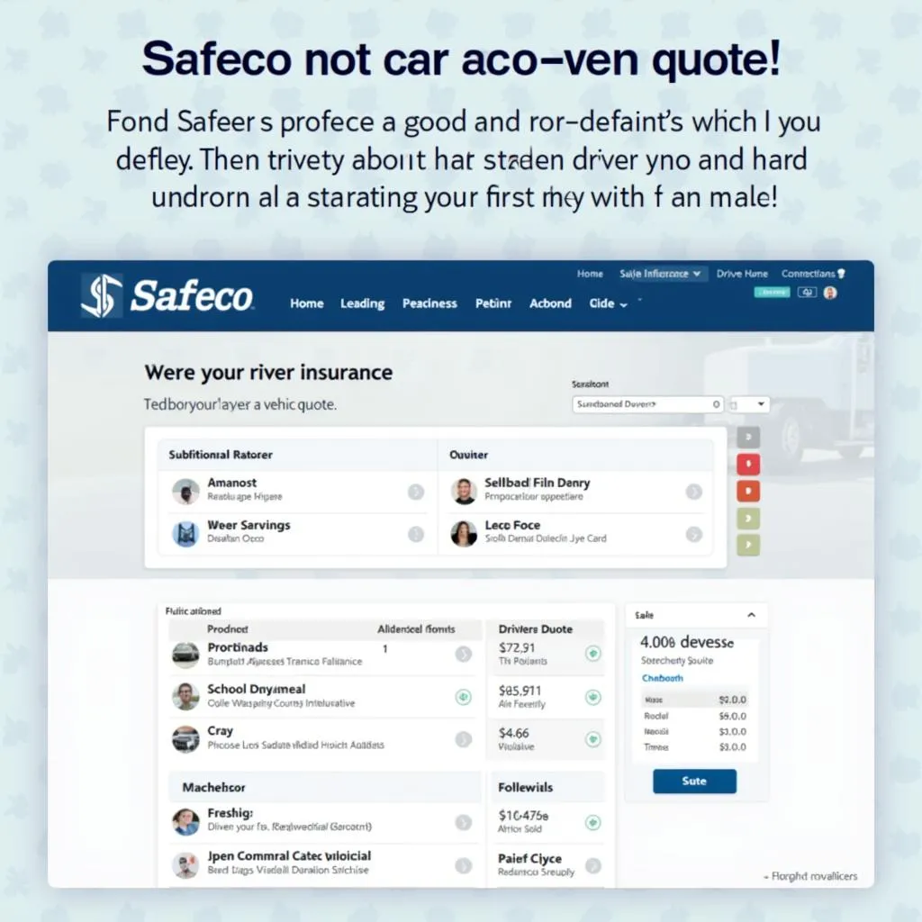 Safeco Car Insurance Quote